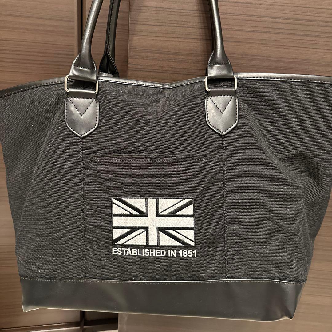 AQUASCUTUM トートバッグ 黒