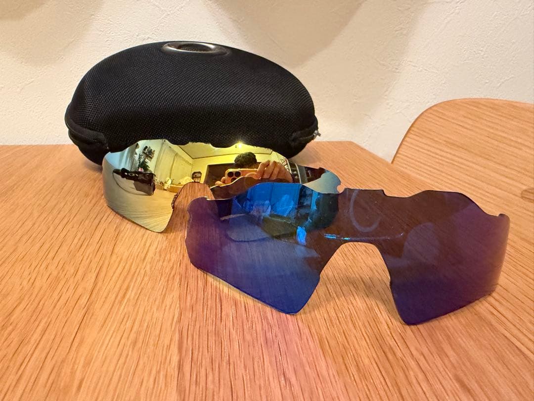 Oakley レーダーEV スポーツサングラス 交換レンズ付き