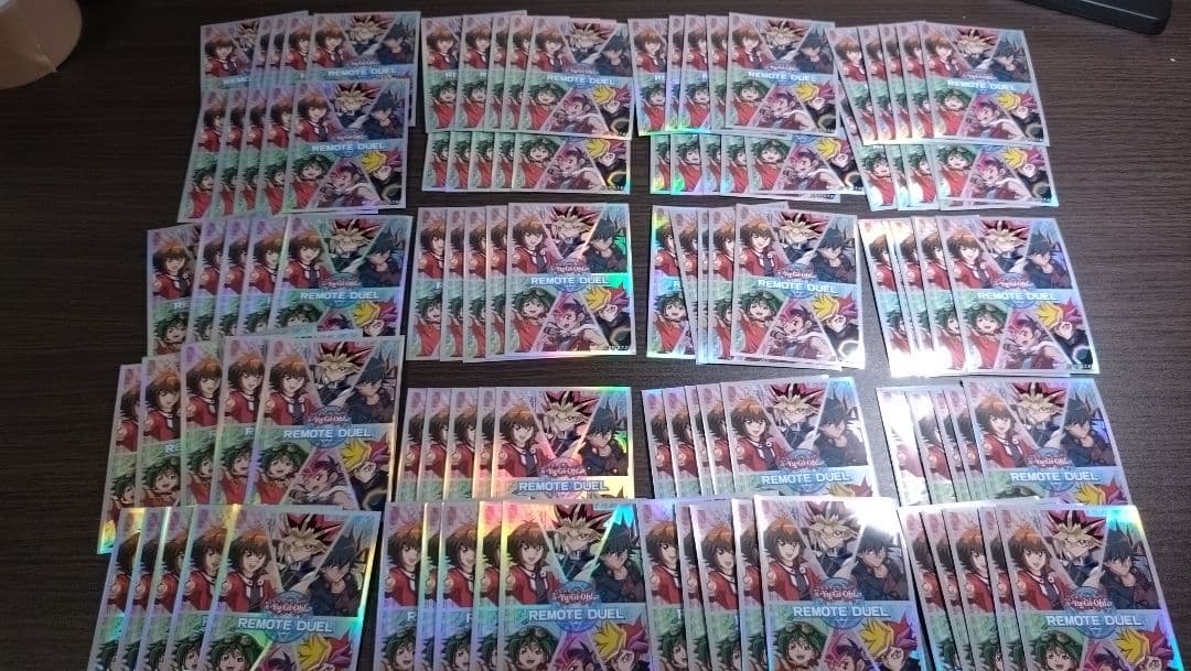 【開封品】遊戯王 リモートデュエル 抽選賞 スリーブ100枚