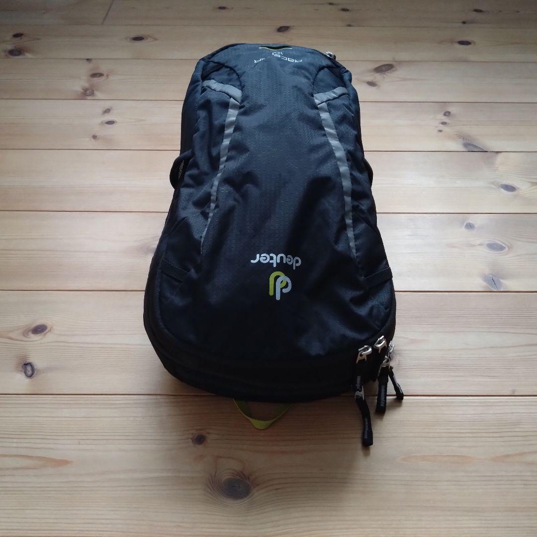 【美品】deuter／Race10／ブラック／廃盤モデル