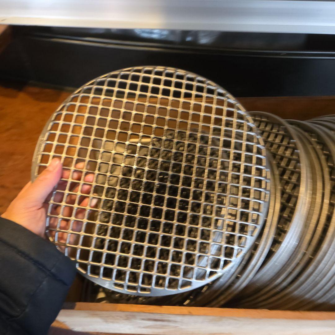 シンポ製 SINPO 焼き網【フラットネット28cm】50枚