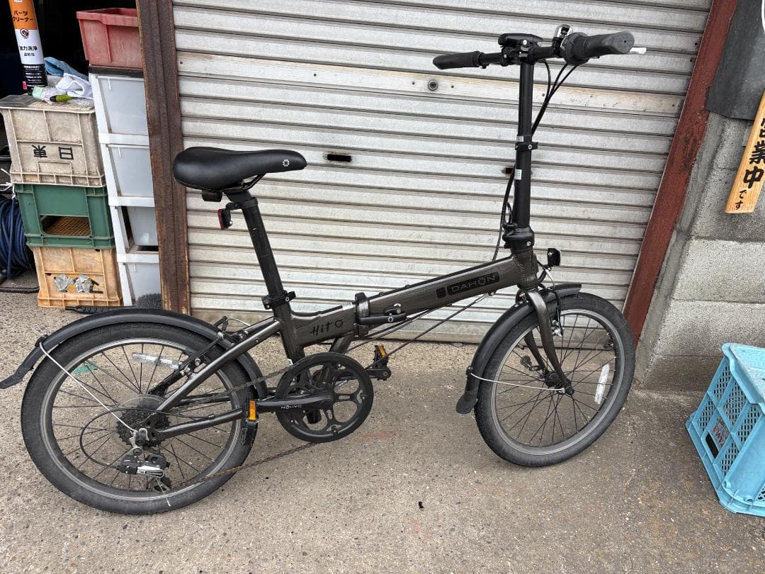 DAHON Hit 折りたたみ自転車 20インチ ブラック ダホン ミニベロ