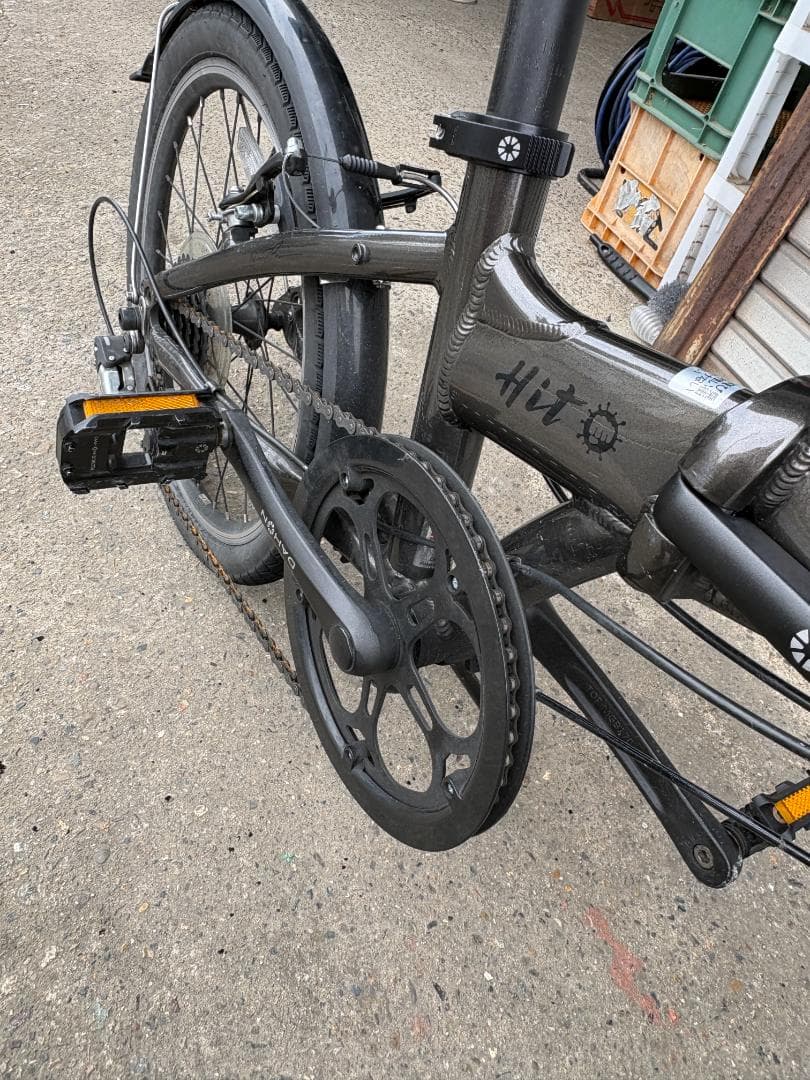 DAHON Hit 折りたたみ自転車 20インチ ブラック ダホン ミニベロ