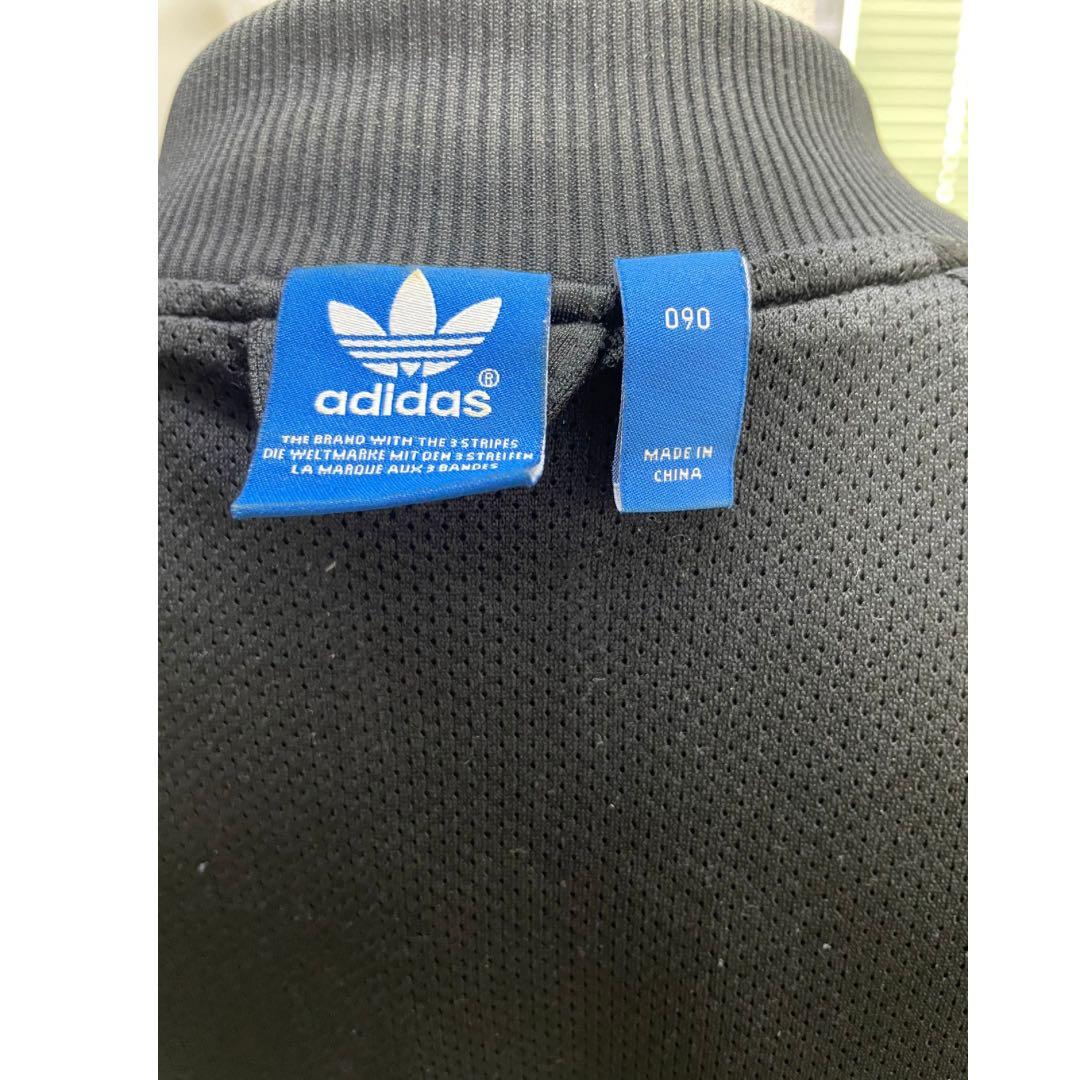adidas ジャージ ジャケット 黒