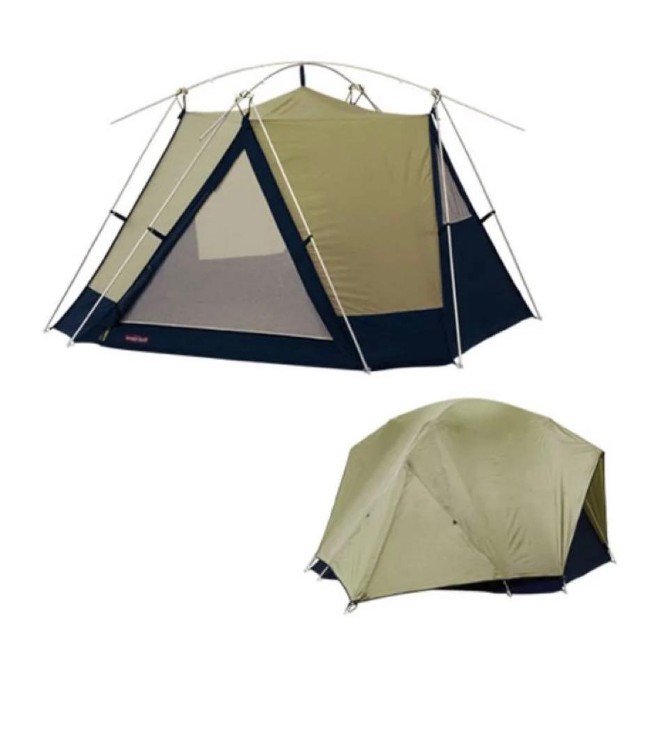 【美品】mont-bell モンベル ムーンライトテント5型 【廃盤 希少品】