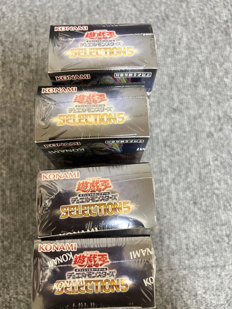 遊戯王OCG デュエルモンスターズ コンセプトパック セレクション 4 ボックス