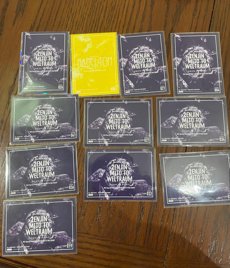 Mrs. GREEN APPLE グッズ28点セット