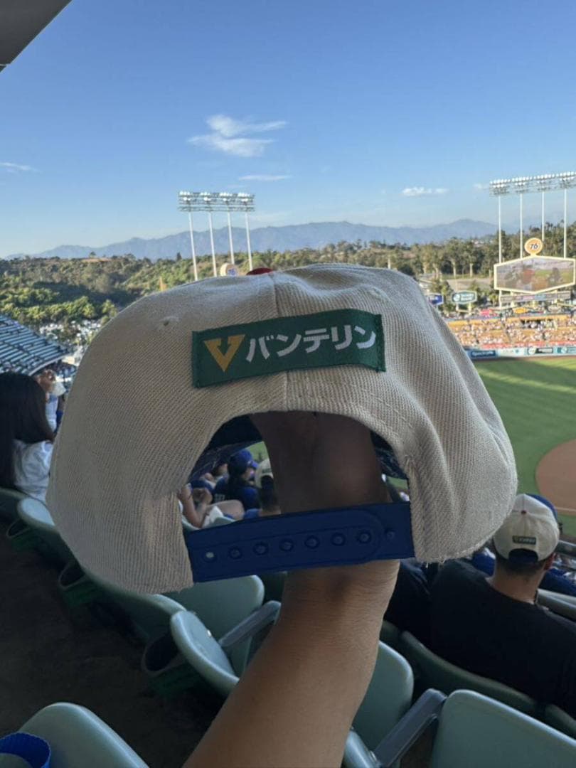 【限定・非売品】大谷翔平 試合配布記念品 ドジャースタジアム キャップ