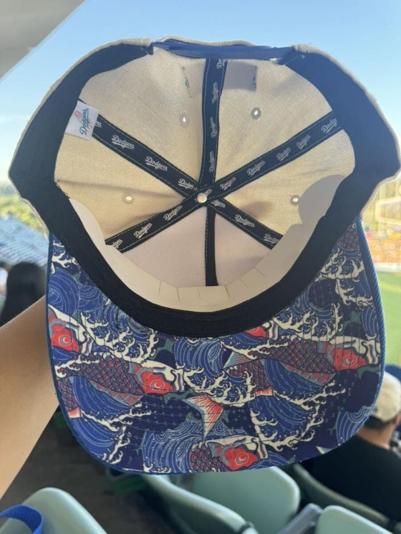 【限定・非売品】大谷翔平 試合配布記念品 ドジャースタジアム キャップ