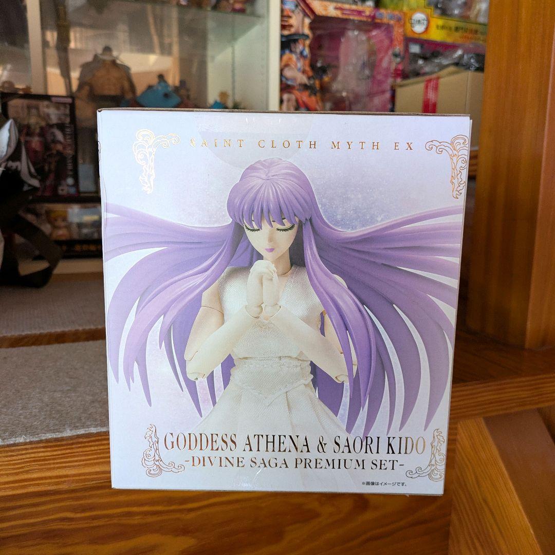 新品 聖闘士聖衣神話EX 女神アテナ 城戸沙織 ディバインサーガプレミアムセット
