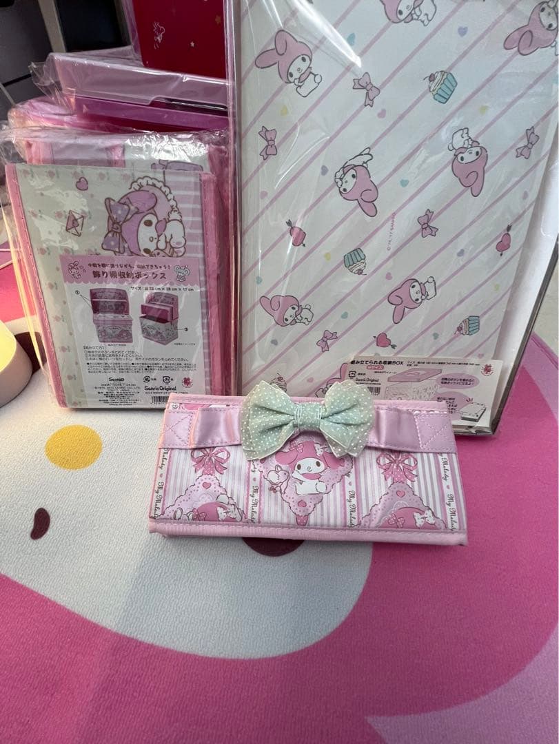 サンリオ　マイメロディー　収納＆飾り棚セット