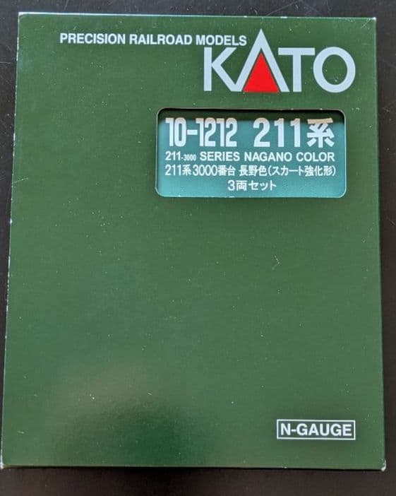 KATO 10-1212　211系3000 強化型スカート長野色3両セット