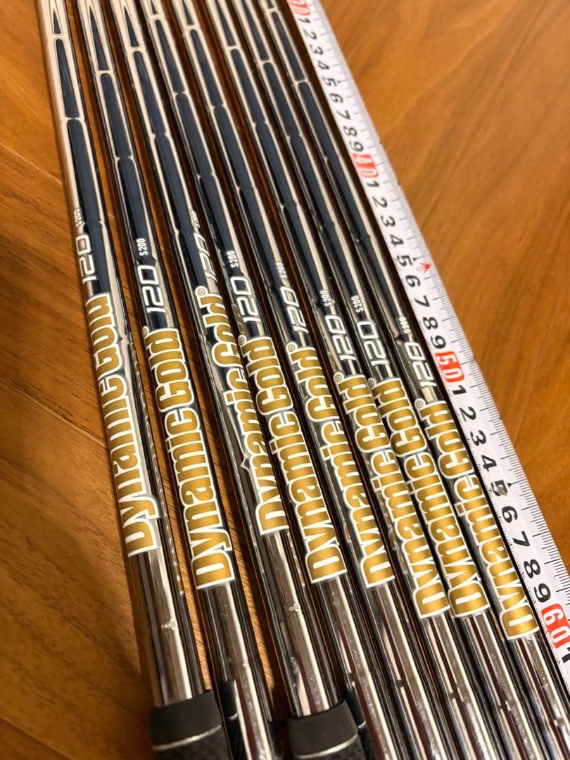 トゥルーテンパースチールシャフトDynamic Gold 120 S200
