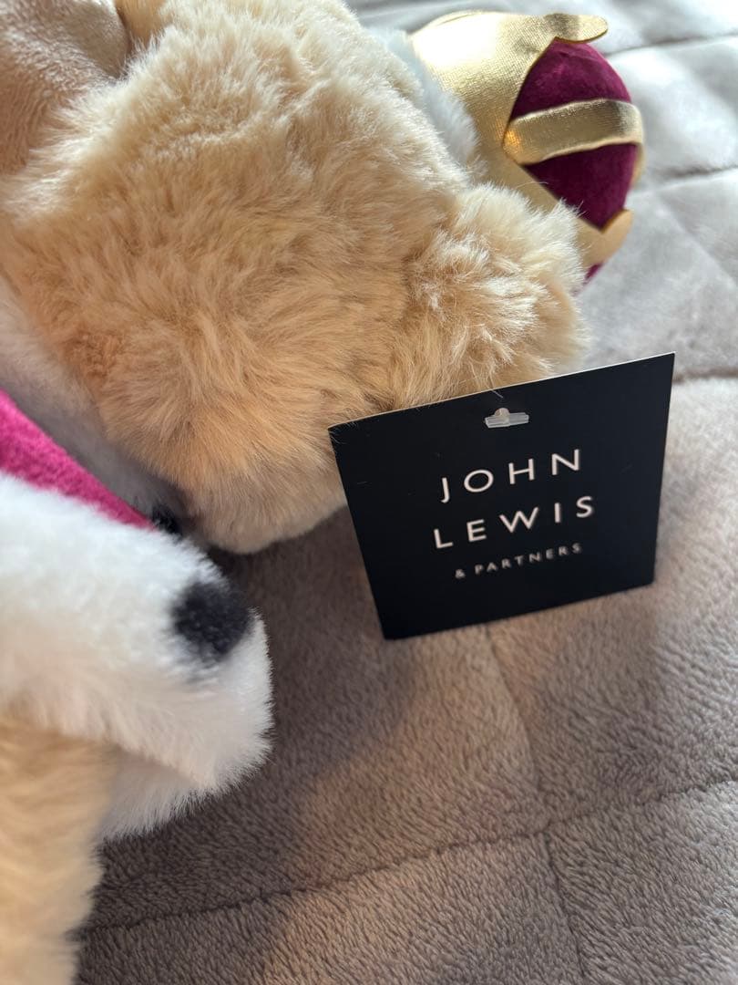 【激レア】JOHN LEWIS チャールズ3世　戴冠記念　限定　テディベア　英国