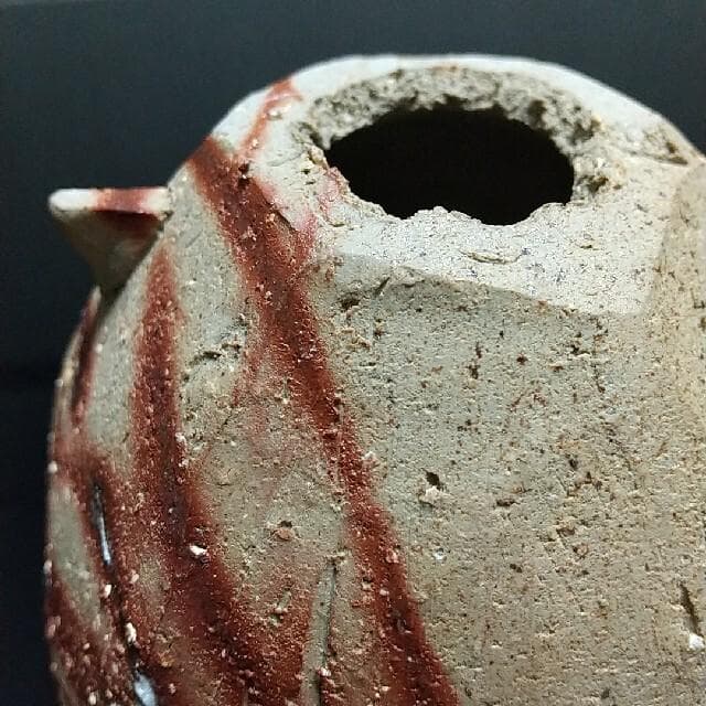 【備前焼 花入】Bizen ware Flower vase ( 送料無料！)