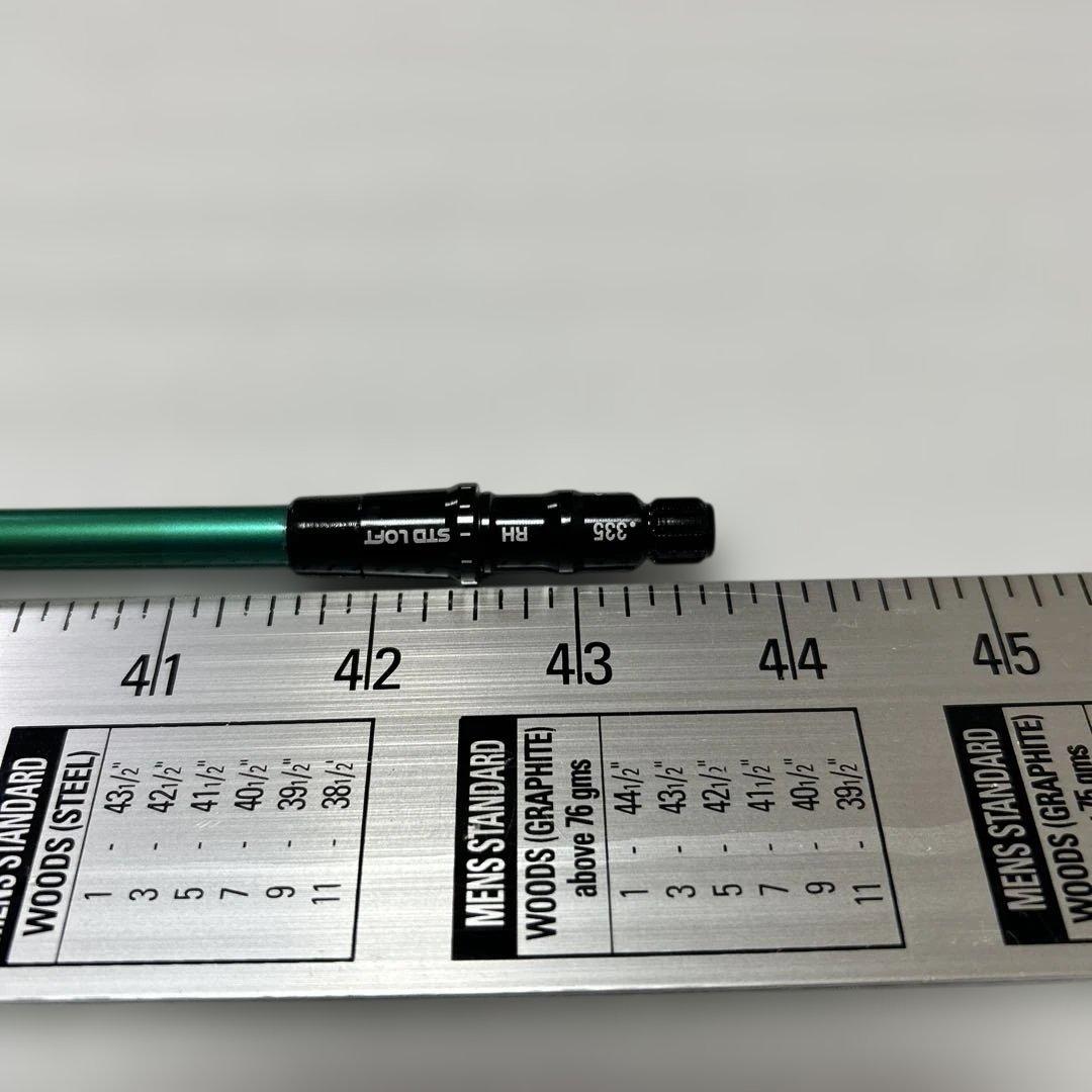 ツアーAD　クアトロテック65S　テーラーメイドスリーブ付　ドライバー用シャフト