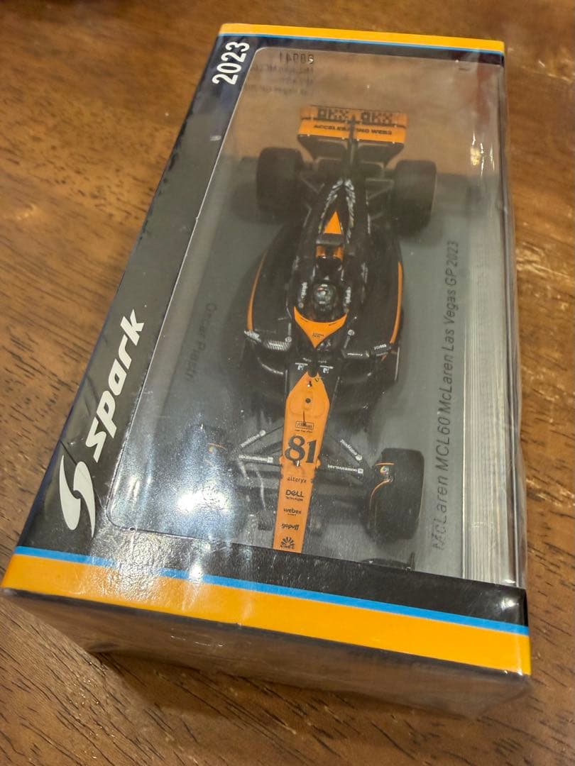 スパーク1/43 マクラーレンMCL60 ピアストリ ラスベガスGP 2023