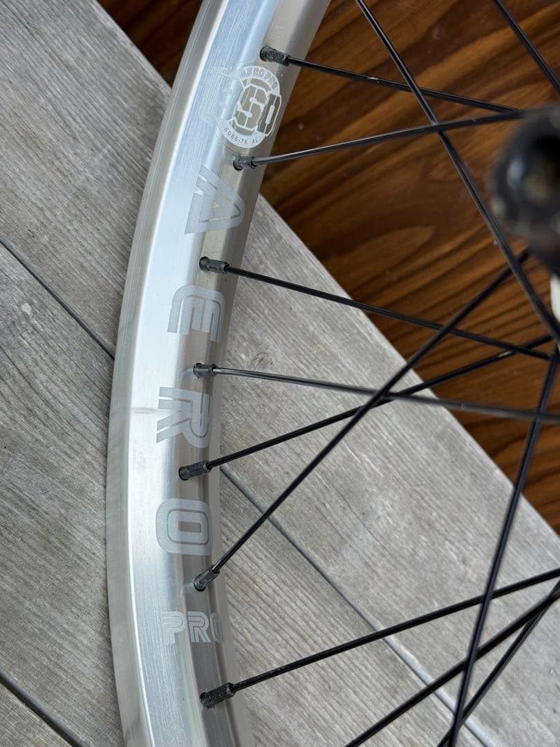 BMX ホイールセットBSD SWERVE X AERO PRO 20インチ