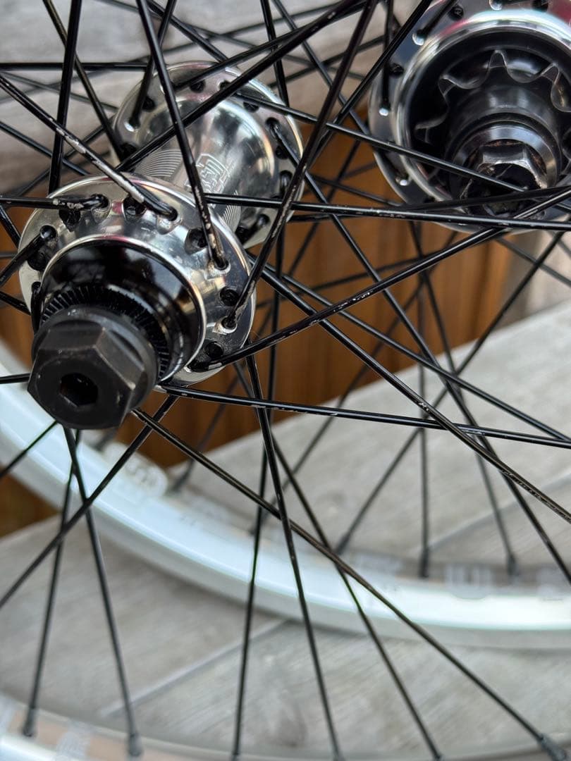 BMX ホイールセットBSD SWERVE X AERO PRO 20インチ