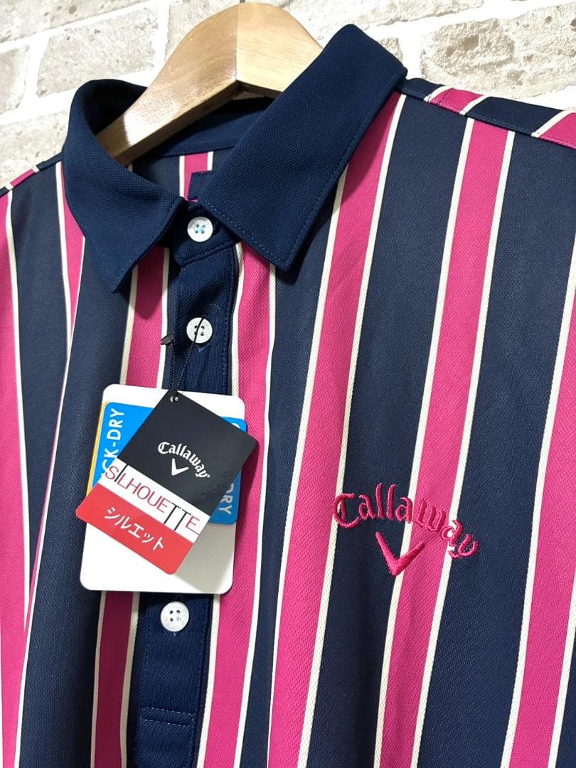 【早い者勝ち✨】新品 キャロウェイ メンズ 半袖 ポロシャツ 3L マルチカラー