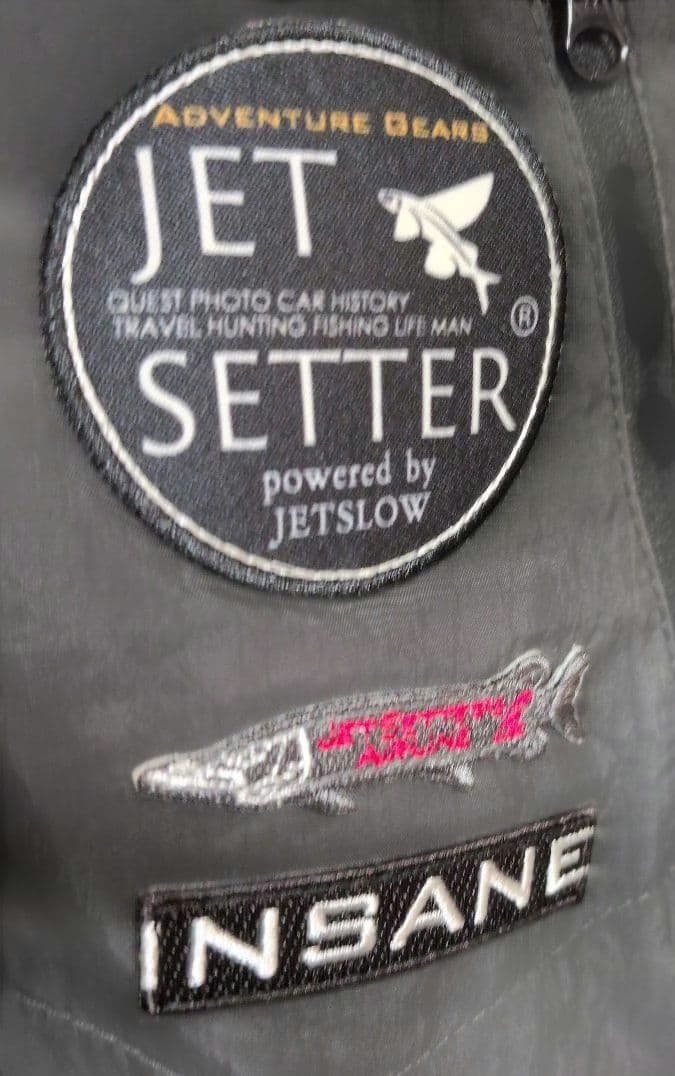 冒険用品 ジェットスロウ ジェットセッターフィッシング ベスト グレー M 釣り