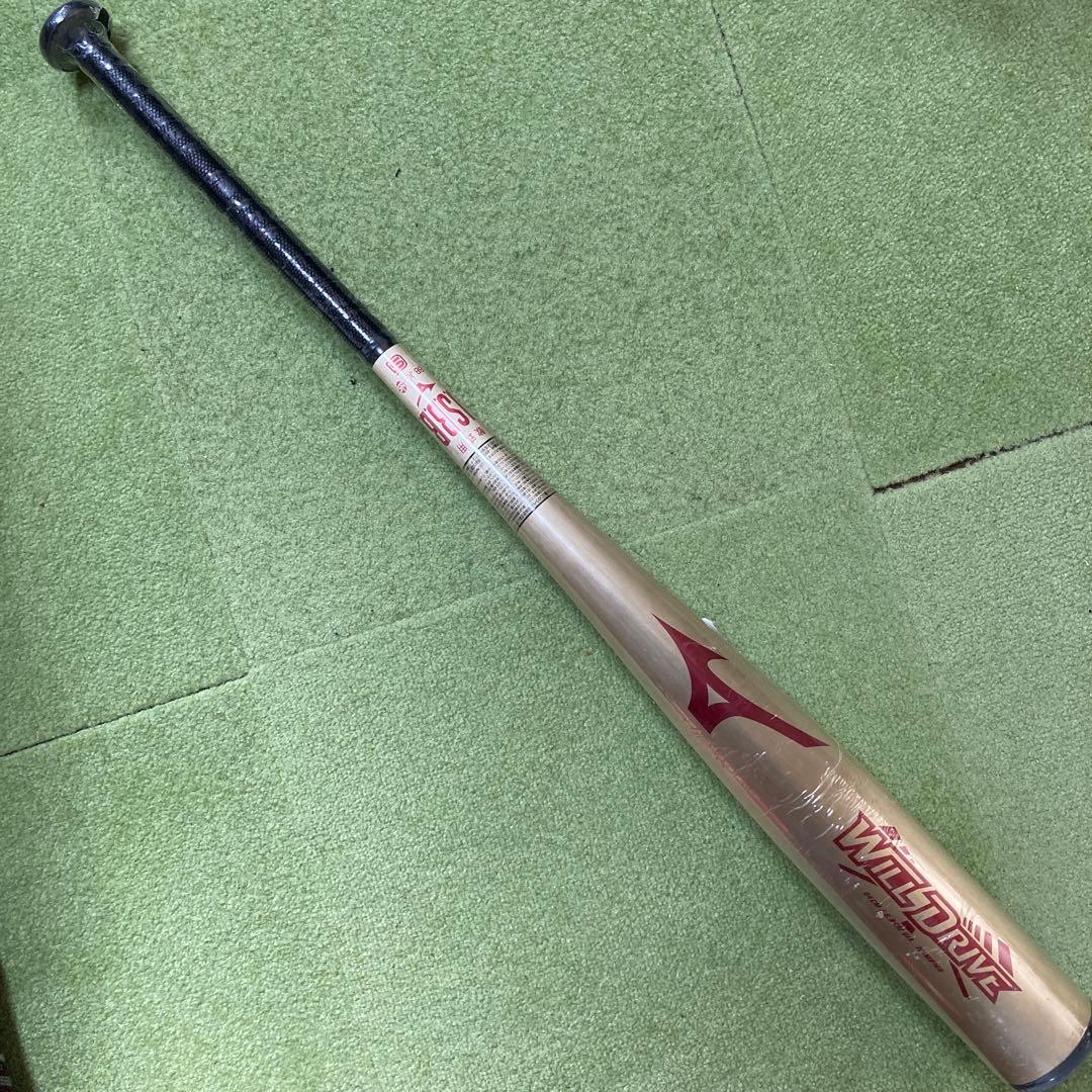 ミズノ　ウィルドライブ　軟式　金属バット　84cm ミドルバランス