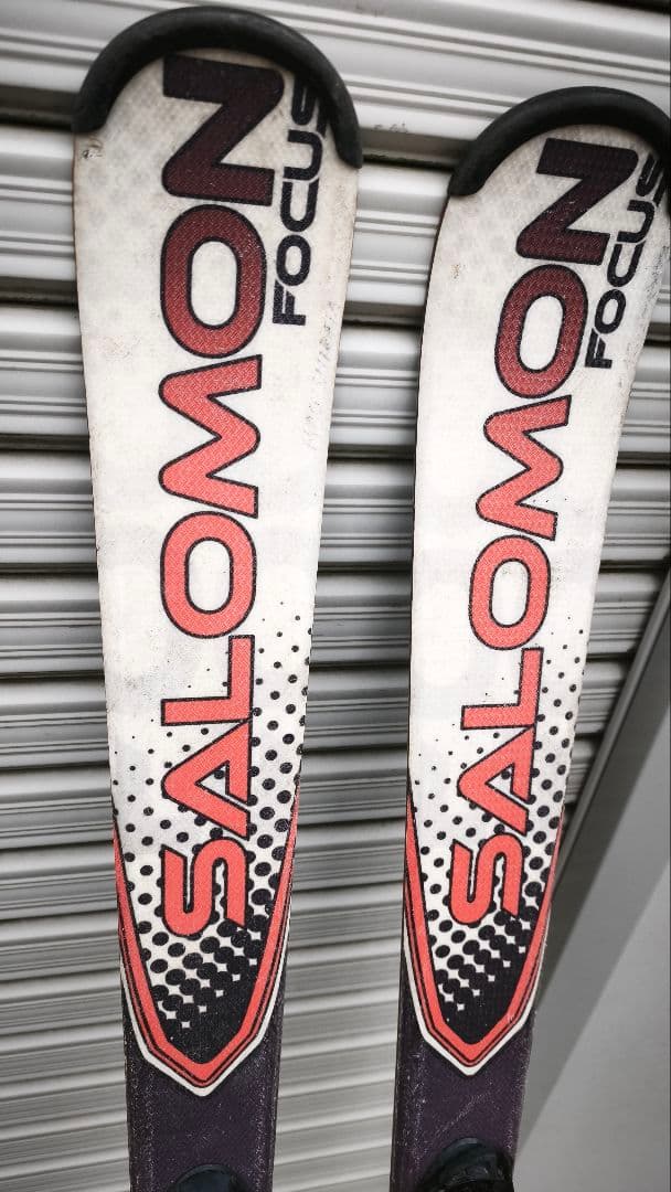SALOMON FOCUS スキー板　135cm　調整可能ビンディング