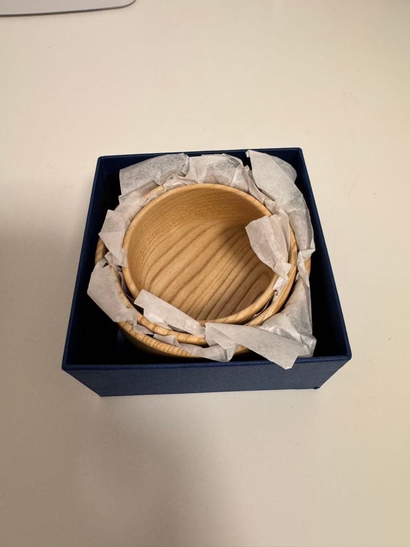 新品 VIVAHDE 山のうつわdemi ナチュラル 木製 小鉢 皿 食器