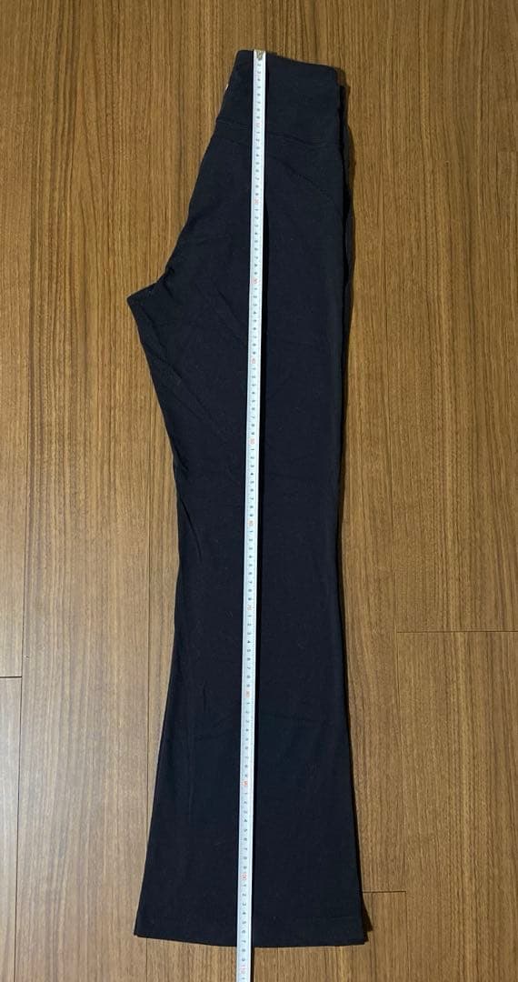 Lululemon ハイウエスト ブラック フレア　ヨガパンツ　サイズL