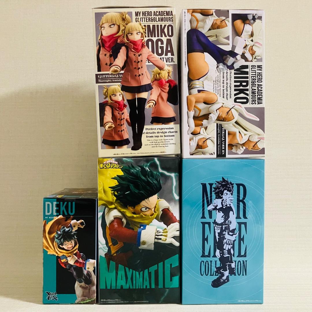 僕のヒーローアカデミア　プライズフィギュア　5点セット