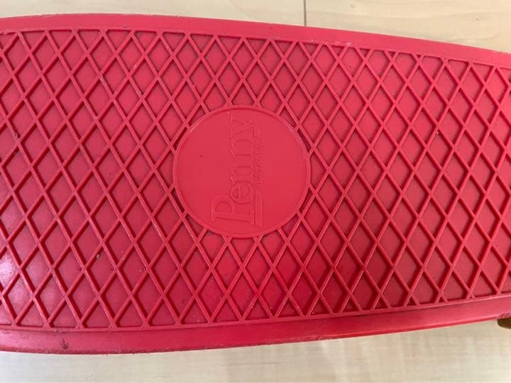 ペニー　スケボー　赤　純正　penny スケートボード　Penny PENNY