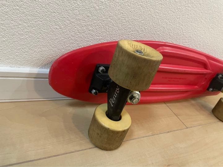 ペニー　スケボー　赤　純正　penny スケートボード　Penny PENNY