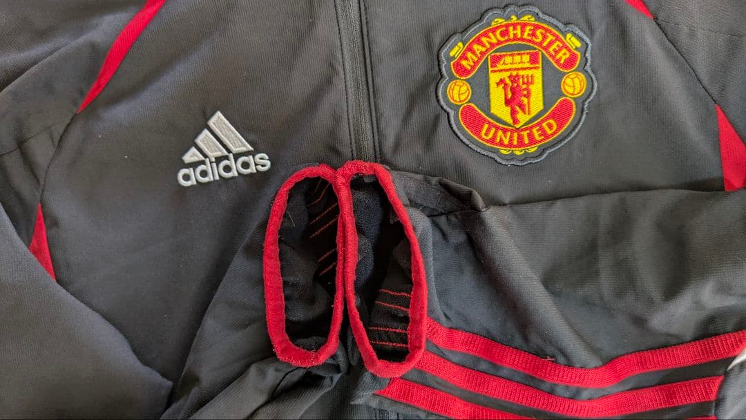 美品 マンチェスター・ユナイテッド adidas ジャージ 上下セット