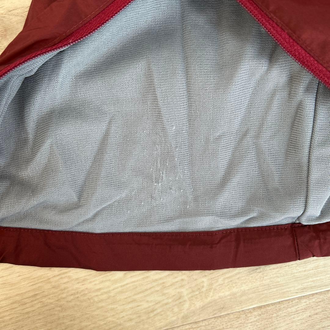 YONEX ヨネックス 裏地付ウィンドウォーマーシャツ＆パンツ ボルドー/白 L