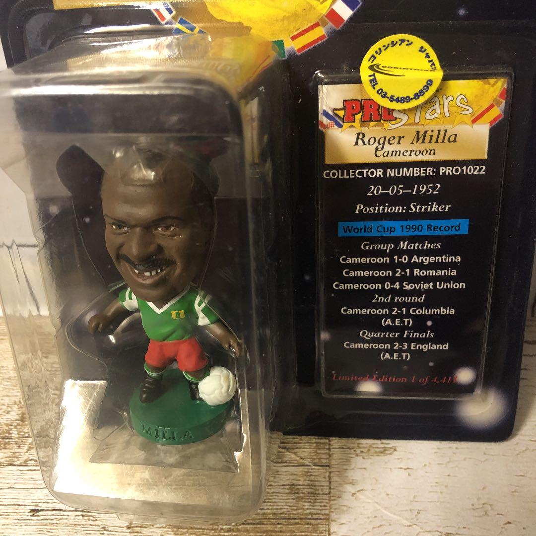 263★サッカー★roger milla★prostars★フィギュア