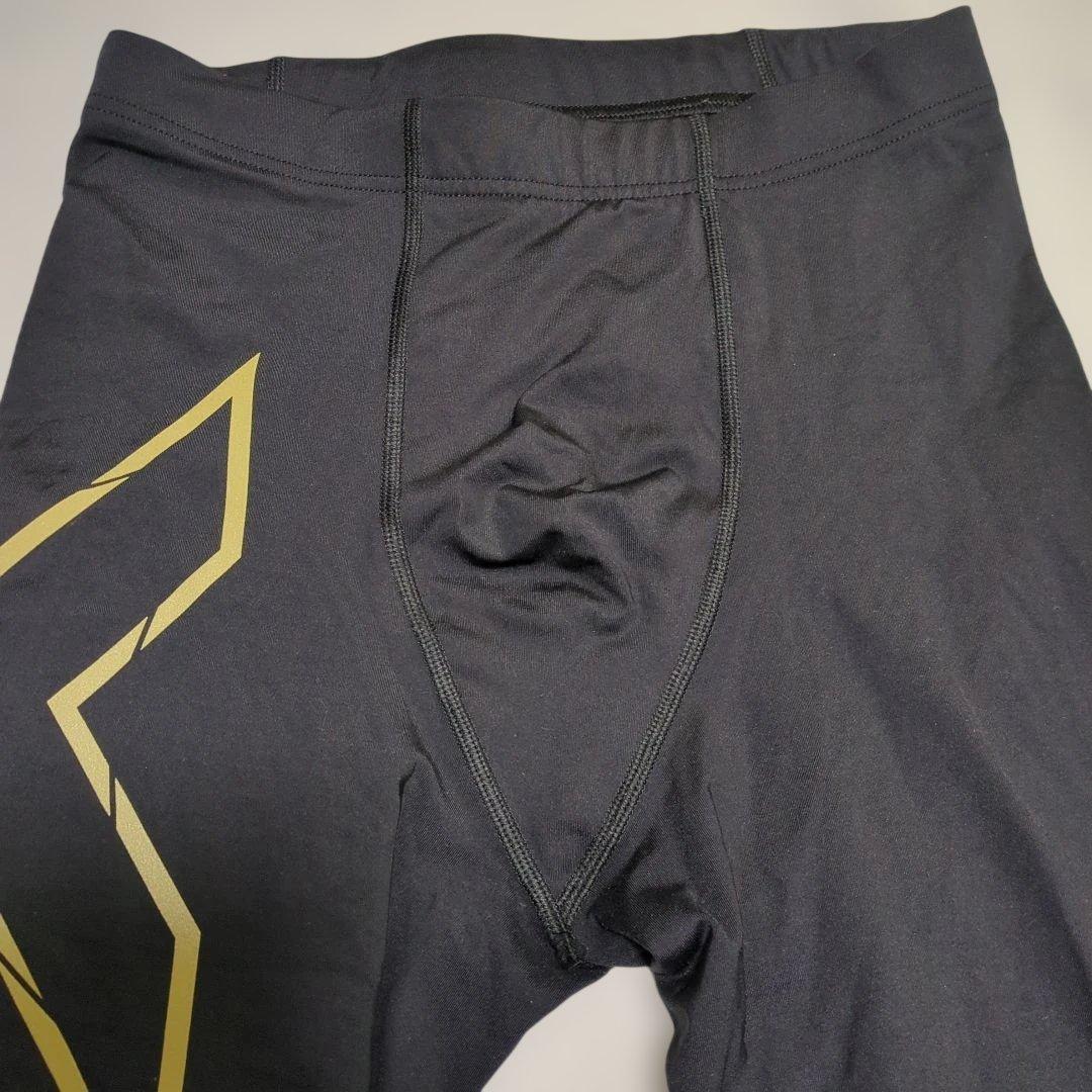【メンズ】2XU MCSランニングコンプレッションタイツ ロング Sサイズ