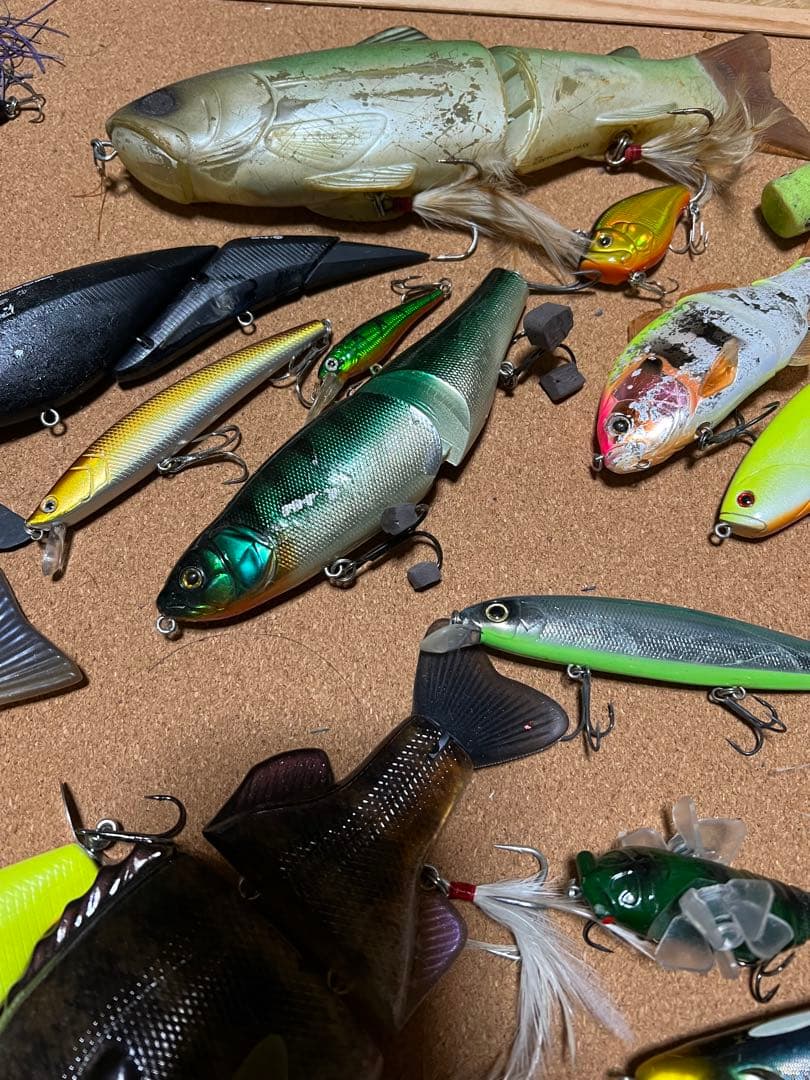 ルアーセット　ビッグベイト　デプス　メガバス　ジャッカル　スライドスイマー250