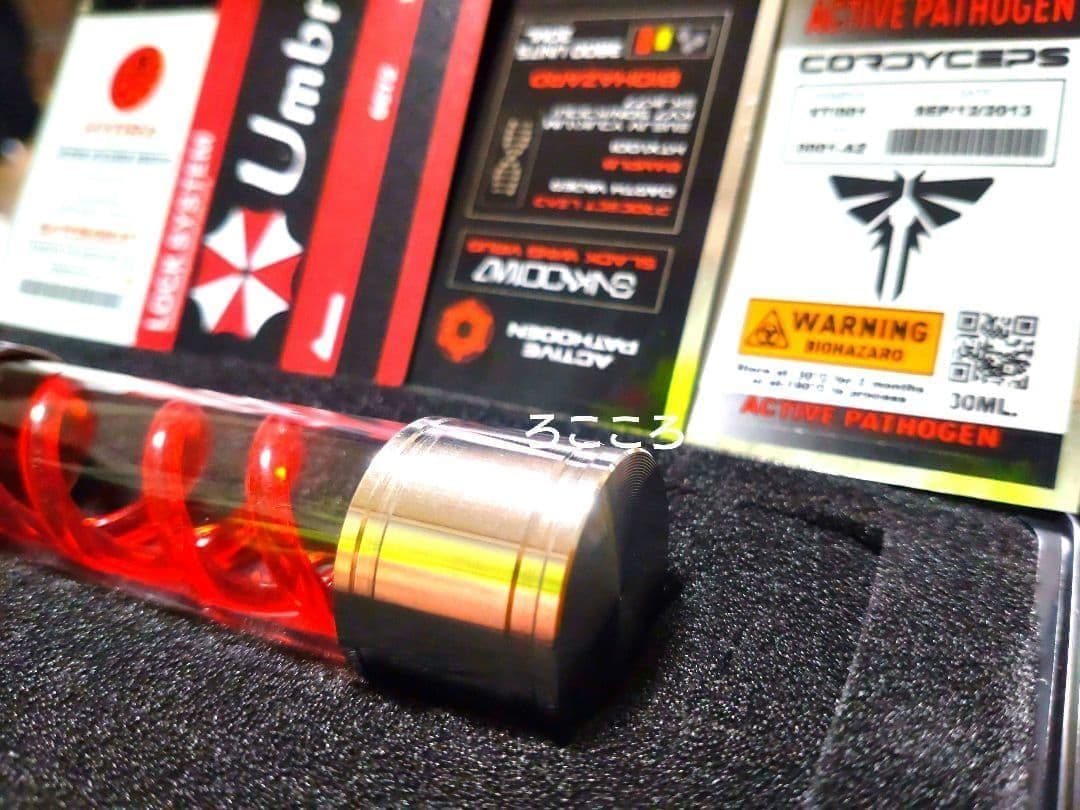 限定SALE】Ver.RED バイオハザード ウイルス 保護容器 レプリカセット