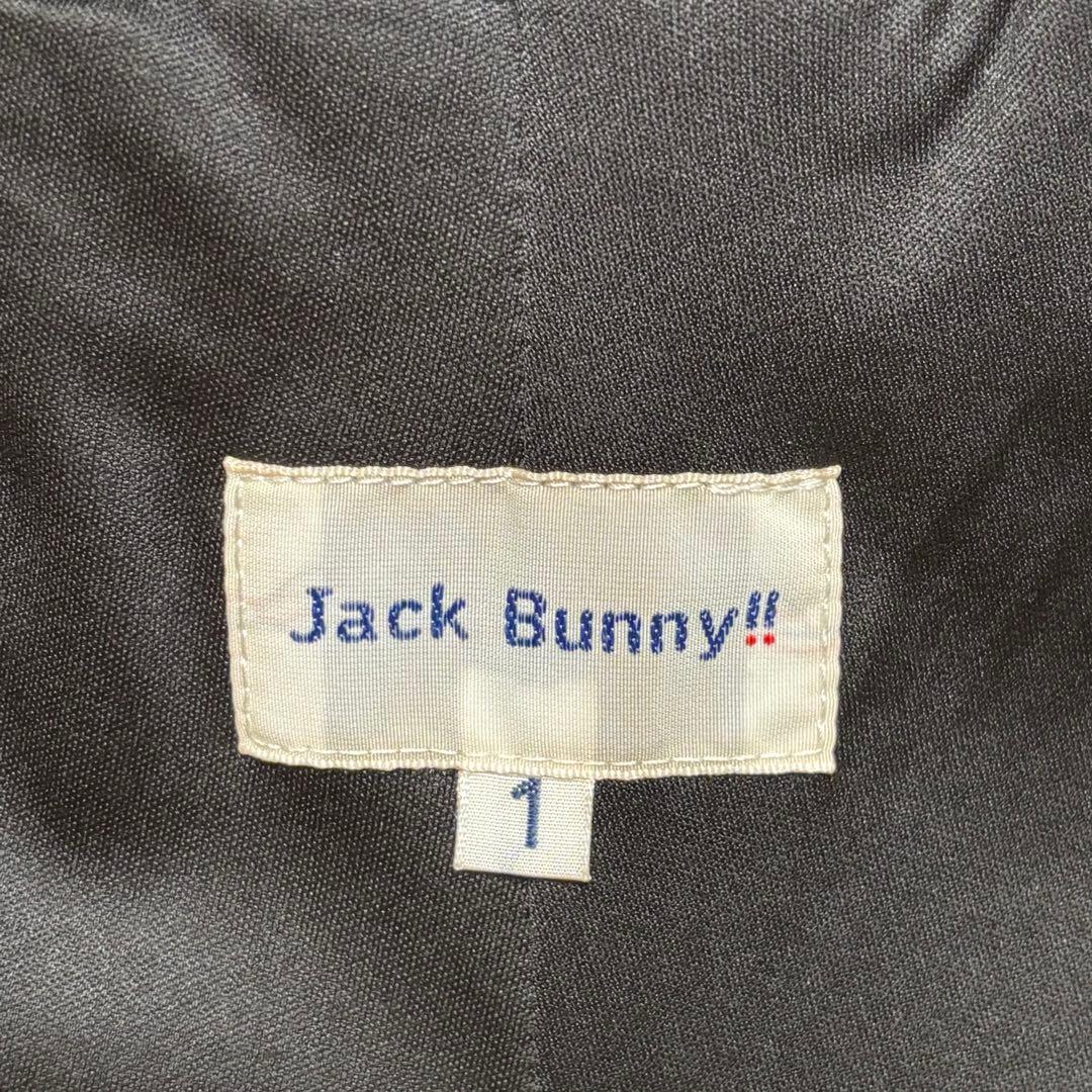 ジャックバニー　Jack Bunny ゴルフスカート　星柄千鳥プリント　1