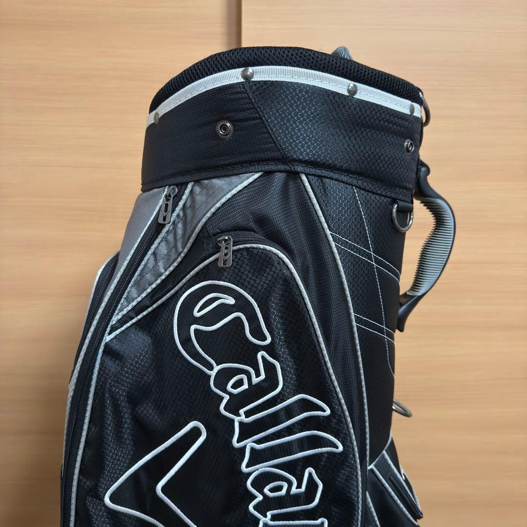 Callaway キャロウェイ ゴルフ キャディバッグ 7分割 ブラック 軽量