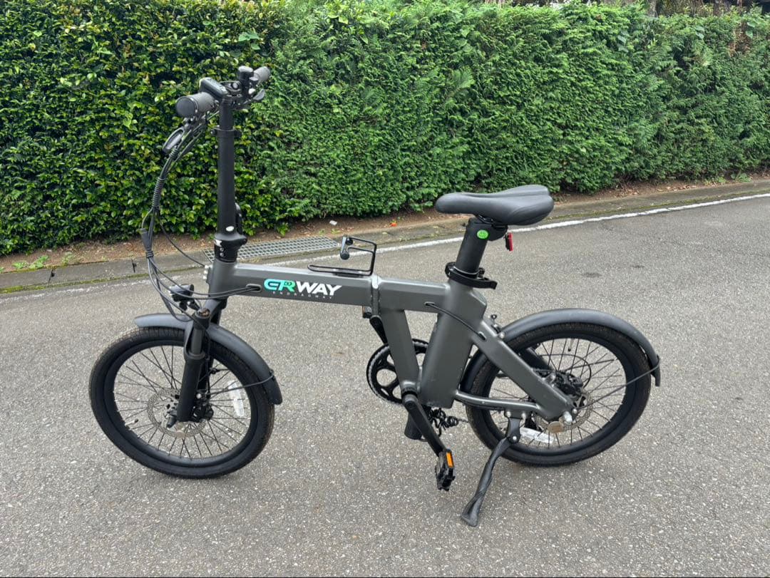 折りたたみ電動アシスト自転車　ERWAY A02 美品‼️