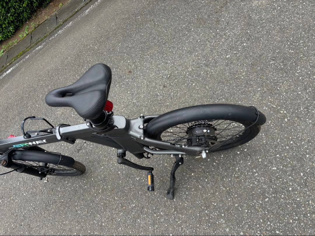 折りたたみ電動アシスト自転車　ERWAY A02 美品‼️