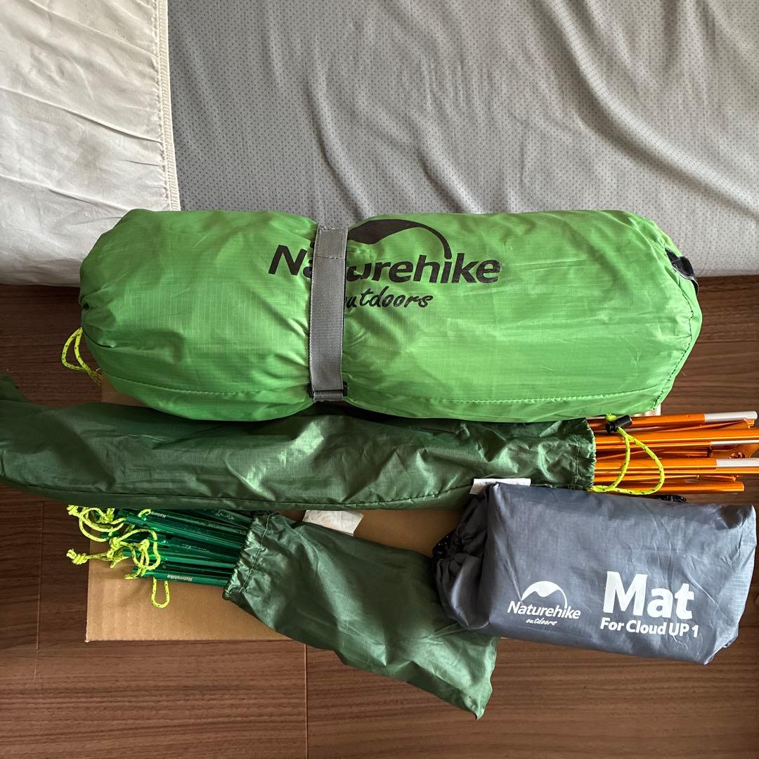 Naturehike Cloud UP1 テント・マット付き