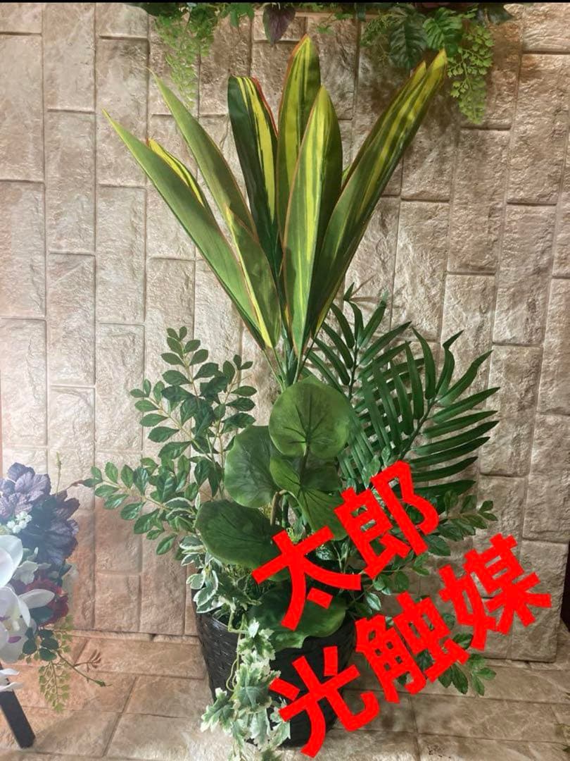 光触媒　人工観葉植物　ウォールグリーン　フェイクグリーン　マッサンアレンジ87