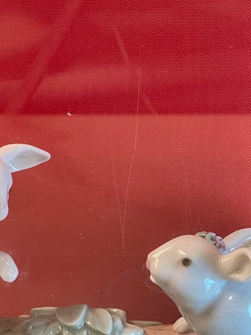 LLADRO 写真たて　ウサギ