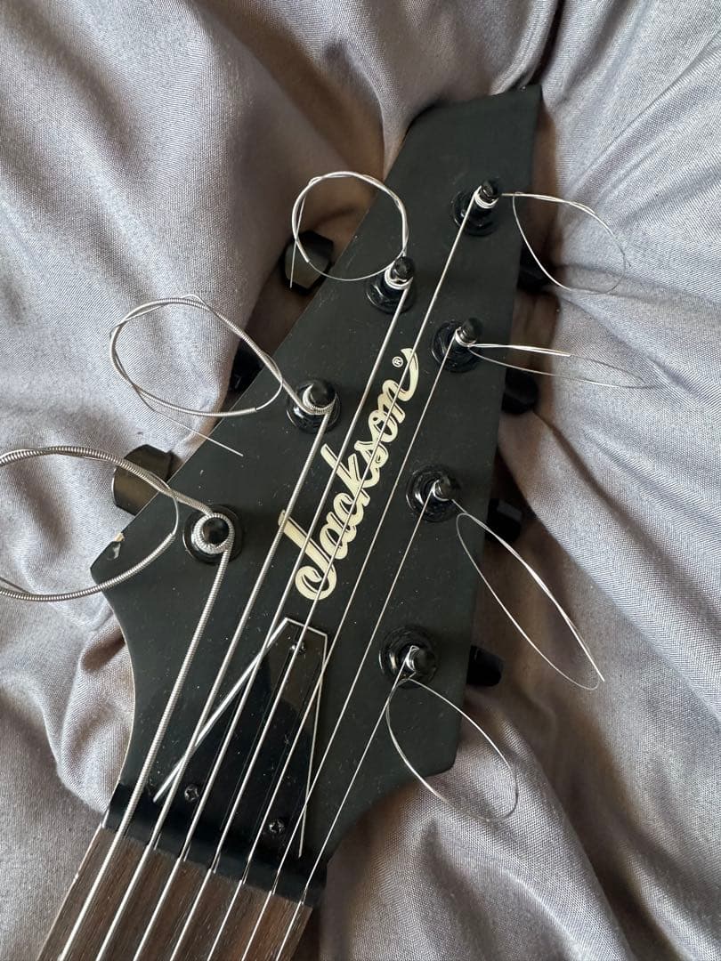 JACKSON JS22-7 Satin Black　7弦ギター