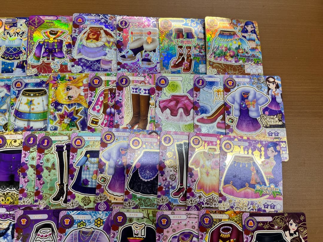 d*9様 アイカツ カード セクシー トップス ボトムス シューズ 大量 まとめ