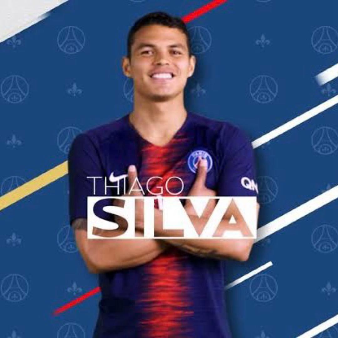 NIKE 18-19 パリサンジェルマン ユニフォーム #2 チアゴ シウバ