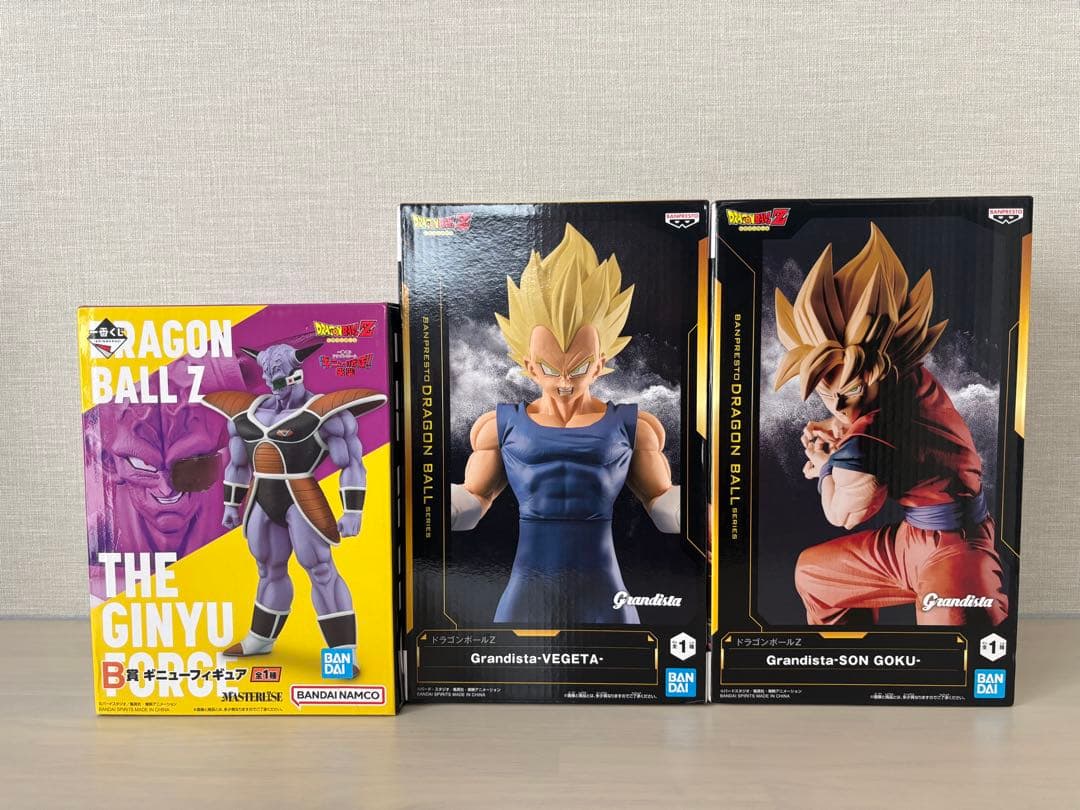 一番くじ・グランディスタ　ドラゴンボール フィギュア8体セット