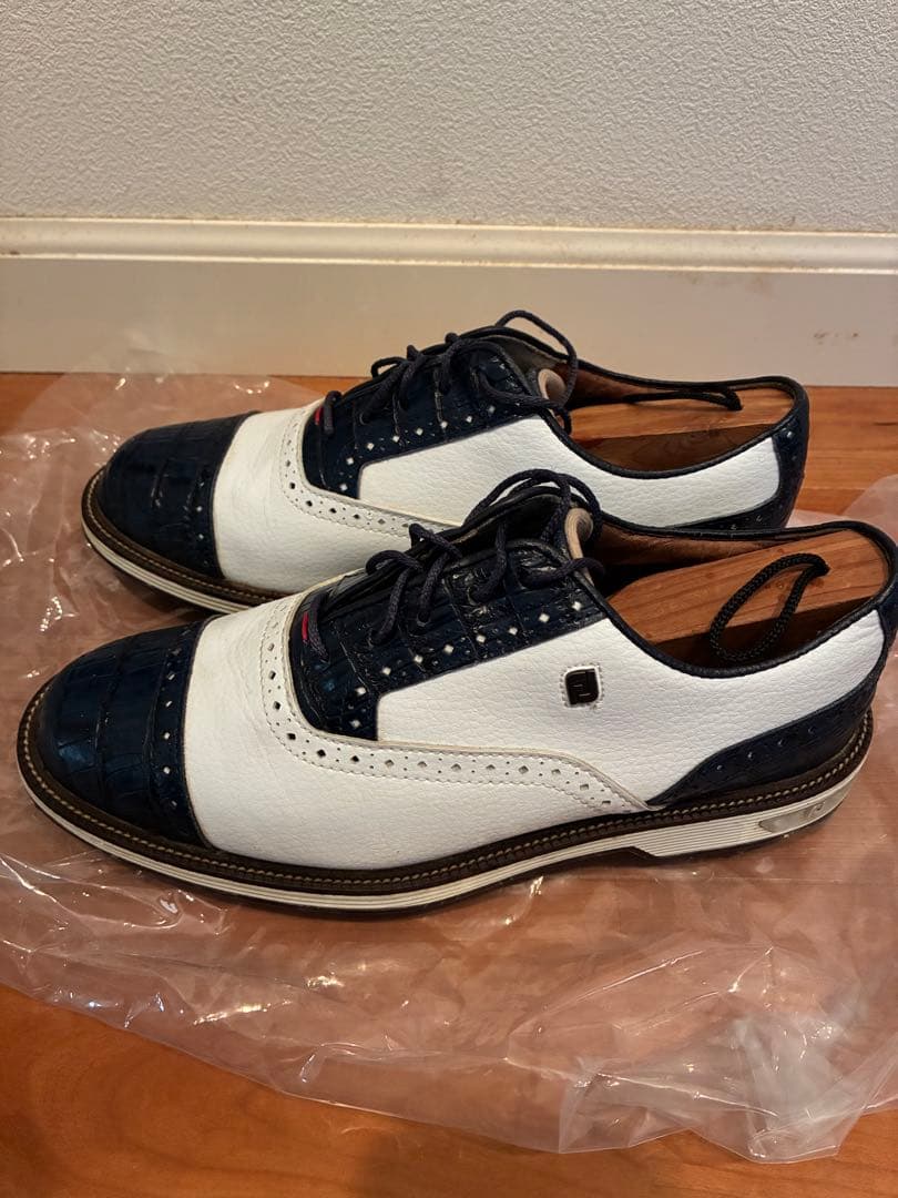 【美品】フットジョイ ドライジョイ プレミアム　ターロウ